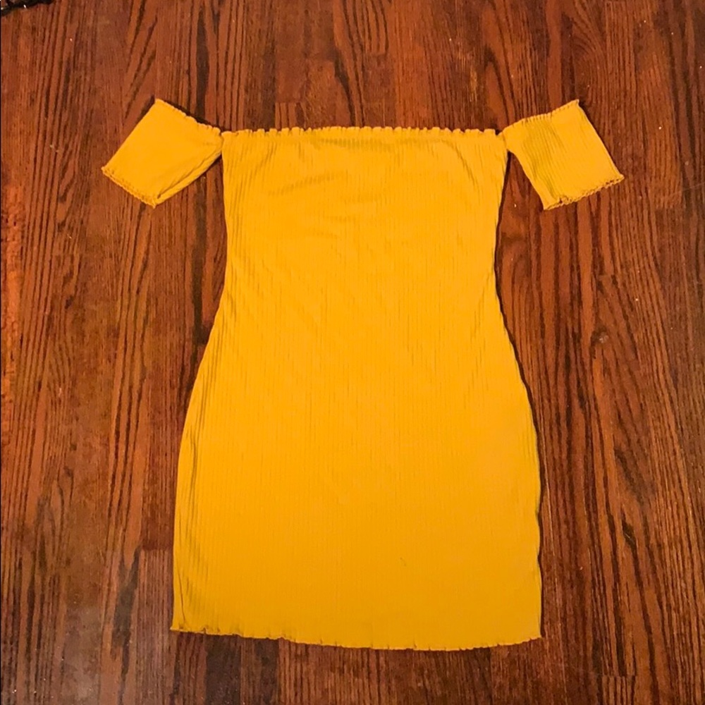 Off the shoulder mini